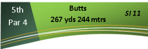 5th Hole - Butts